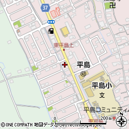 岡山県岡山市東区東平島1217周辺の地図