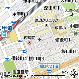 神戸コイン周辺の地図