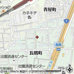 静岡県浜松市中央区長鶴町123周辺の地図