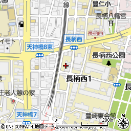 株式会社サイクルシリーズ　天六店周辺の地図