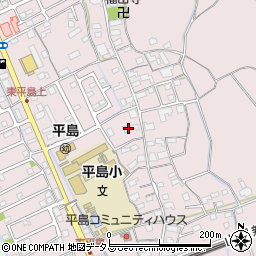 岡山県岡山市東区東平島1257周辺の地図
