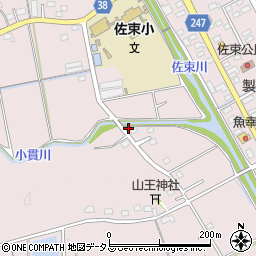 静岡県掛川市小貫117周辺の地図