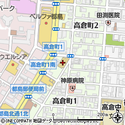 学校法人高倉幼稚園周辺の地図