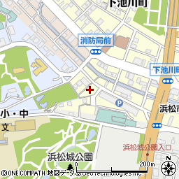 静岡県浜松市中央区下池川町5周辺の地図