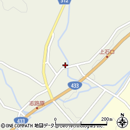 広島県山県郡北広島町志路原514周辺の地図