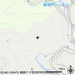 兵庫県神戸市中央区葺合町ササ谷周辺の地図