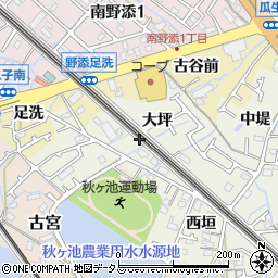 兵庫県加古郡播磨町二子大坪周辺の地図
