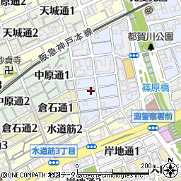熊坂かけつぎ店周辺の地図