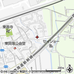 静岡県磐田市東貝塚1065周辺の地図