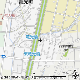 静岡県浜松市中央区龍光町445周辺の地図