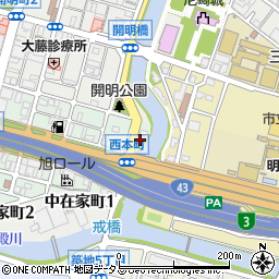 株式会社阪神電飾周辺の地図