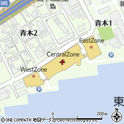 ＴＨＲＥＥＰＰＹサンシャインワーフ神戸店周辺の地図