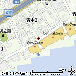 イリーゼ神戸青木周辺の地図