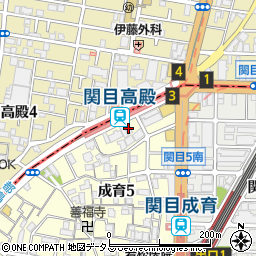 朝鮮奨学会館周辺の地図