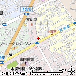 ピザタイム　子安店周辺の地図