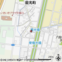 静岡県浜松市中央区龍光町316周辺の地図