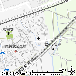 静岡県磐田市東貝塚1062周辺の地図