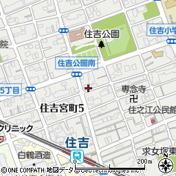 リパーク神戸住吉宮町２丁目駐車場周辺の地図