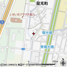静岡県浜松市中央区龍光町296周辺の地図
