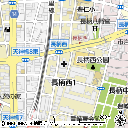 大阪北玉泉院周辺の地図