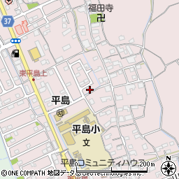 岡山県岡山市東区東平島1235-31周辺の地図