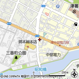 ＲＥＧＡＬ　ＳＨＯＥＳ津店周辺の地図