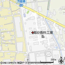 高砂香料工業株式会社　磐田工場周辺の地図
