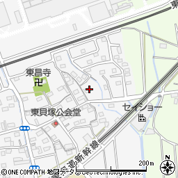 静岡県磐田市東貝塚1099周辺の地図