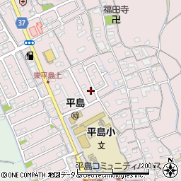 岡山県岡山市東区東平島1235-3周辺の地図