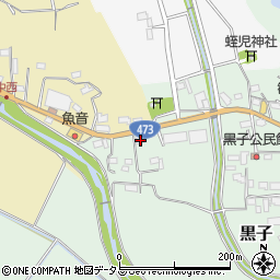 静岡県牧之原市黒子194周辺の地図