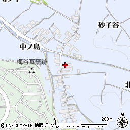 京都府木津川市梅谷北谷周辺の地図