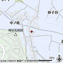 京都府木津川市梅谷（北谷）周辺の地図