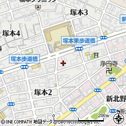 橋本硝子店　住宅リフォーム部周辺の地図