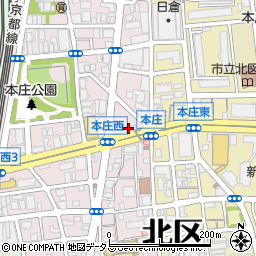 信号器材株式会社　大阪営業所周辺の地図