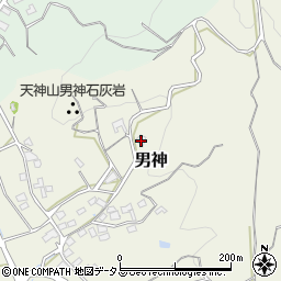 静岡県牧之原市男神658周辺の地図