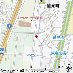 静岡県浜松市中央区龍光町281周辺の地図