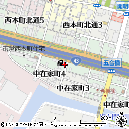 兵庫県尼崎市西本町4丁目26周辺の地図