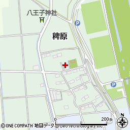 静岡県磐田市稗原440周辺の地図