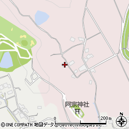 岡山県総社市奥坂84周辺の地図