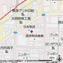 北口精機第三工場周辺の地図