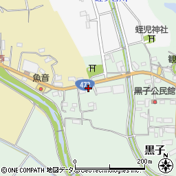 静岡県牧之原市黒子193-1周辺の地図