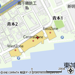 ペットショップＣｏｏ＆ＲＩＫＵ　神戸東灘店周辺の地図