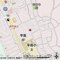 岡山県岡山市東区東平島1235-13周辺の地図