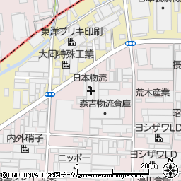 大阪府大東市新田北町3周辺の地図