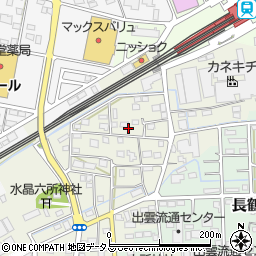 静岡県浜松市中央区青屋町周辺の地図