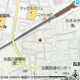 静岡県浜松市中央区青屋町周辺の地図