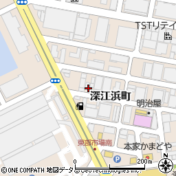 株式会社トシー　神戸営業所周辺の地図