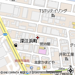 丸大食品株式会社　神戸営業所周辺の地図