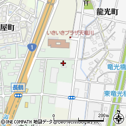 静岡県浜松市中央区長鶴町280周辺の地図