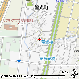 静岡県浜松市中央区龍光町318周辺の地図